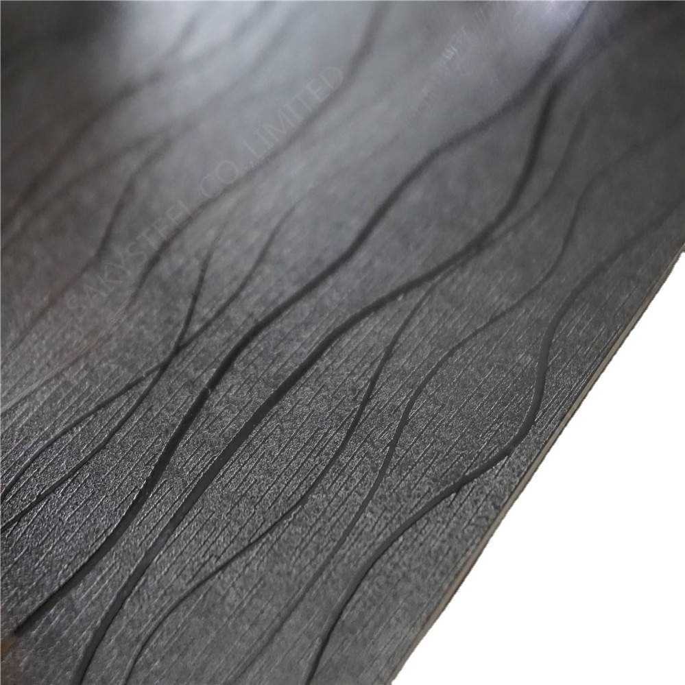 4x8 Water Ripple Damascus Stainless Steel Sheet