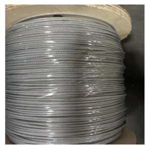 Petroleum petrochemical Inox Cable AISI304 304L 316 316L Steel Cable Ropes 6x36SW+IWRC 6x36SW+FC Stainless Steel Wire Rope