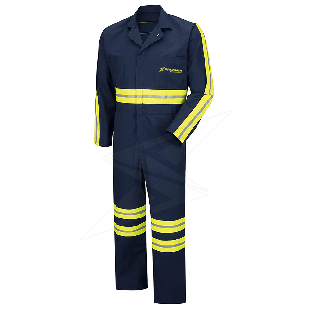 Breathable Work Wear Uniform Safety Coveralls Overall For Men