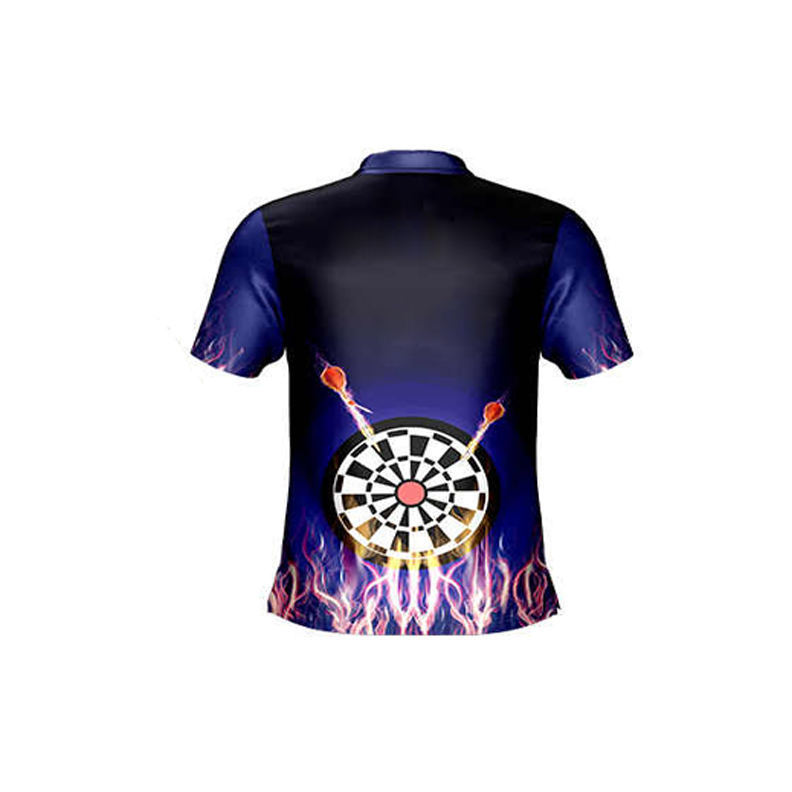 High Quality Custom Team Dart Sport Shirt for Men Personalised Design with Button Up OEM Service Available Model YE-SJ-DJ-6017