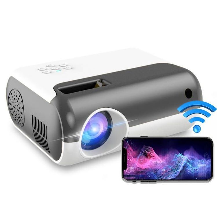 Salange P80 Proyector Support LCD LED Wifi Version Portable Mini Projector Home Theater Video Beamer 1080P 2800 Lumens Led Light