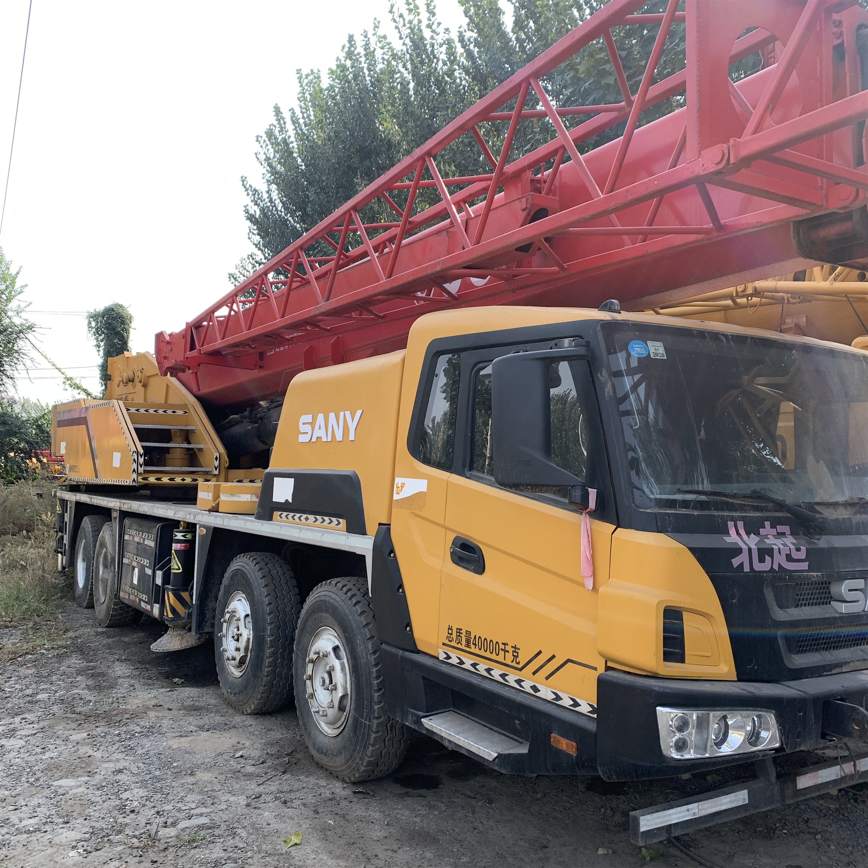 used construction truck crane 50 ton good price,sany tadano kato 100ton hydraulic mobile crane