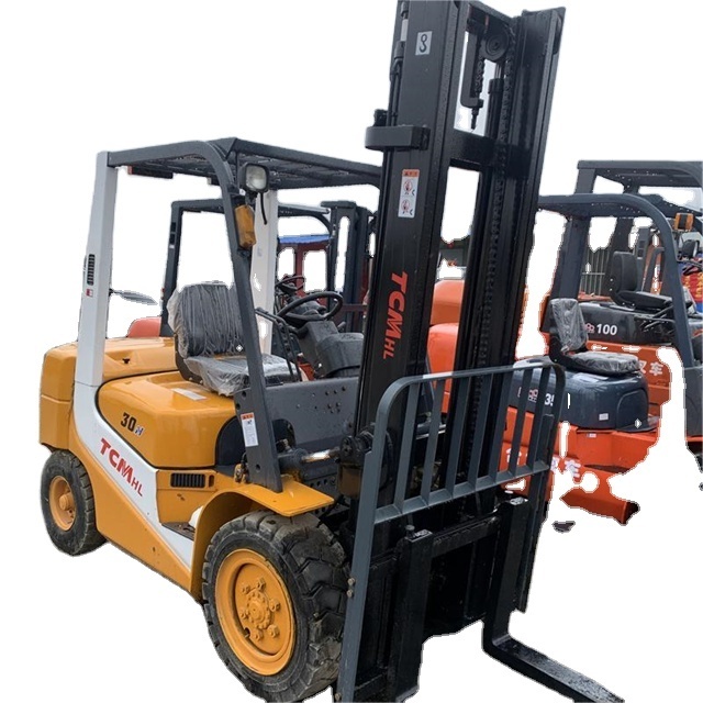 Hot saleTCM 3ton Used forklift Truck ,FD30T6  diesel second hand forklifts Orignal made japan