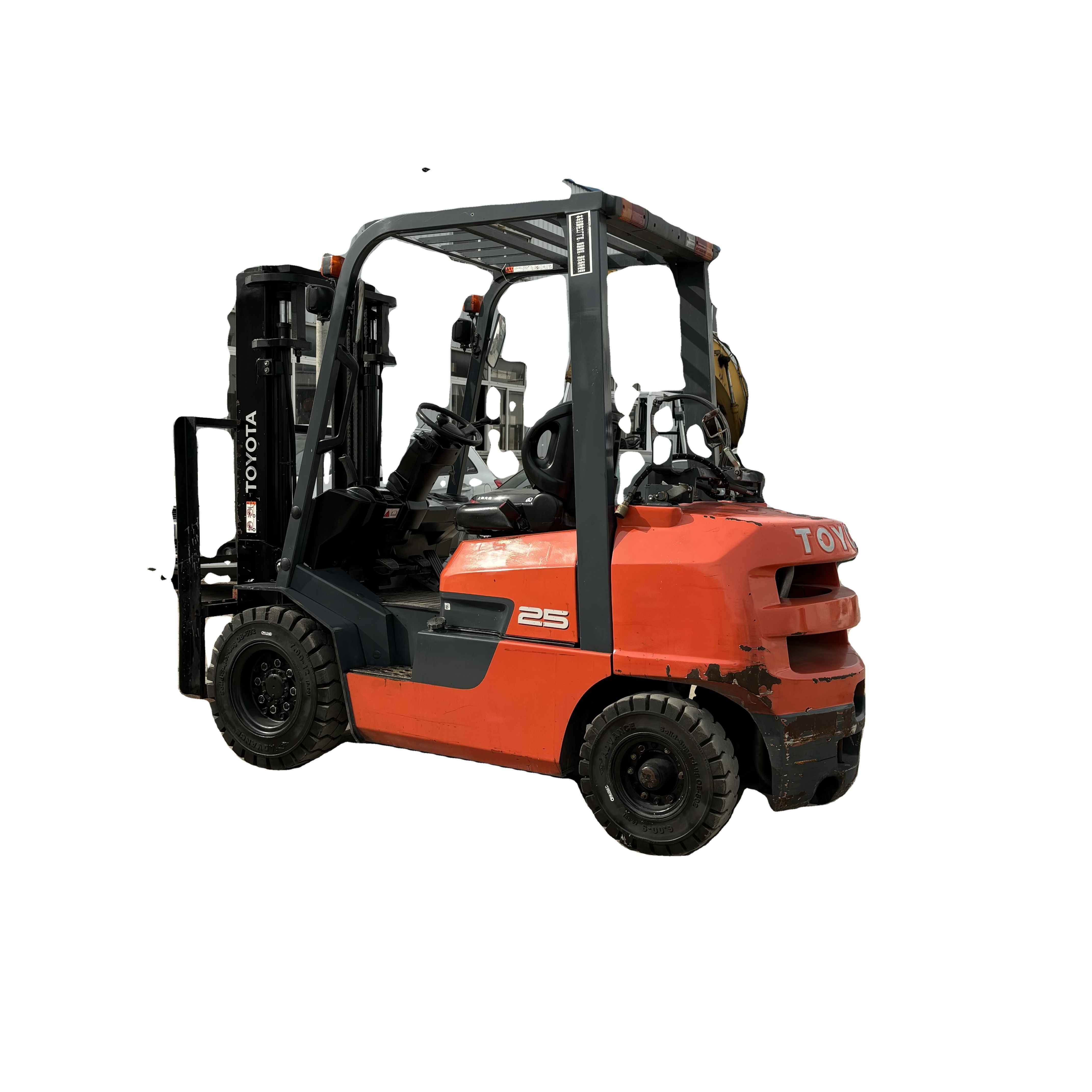 Diesel Engine hot sale TCM/komatsu 3ton used forklift,Heli 6ton second hand forklift with solid tire ,used TCM  forklift truck