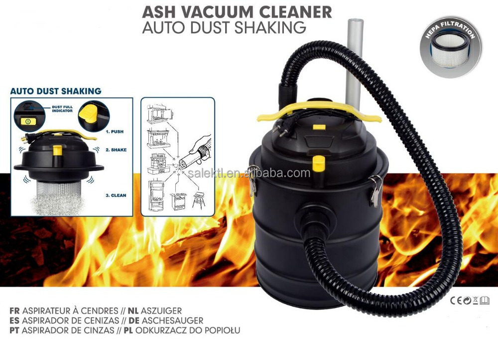 Anti-fire Filter Self Cleaning Vacuum Cleaner for ash