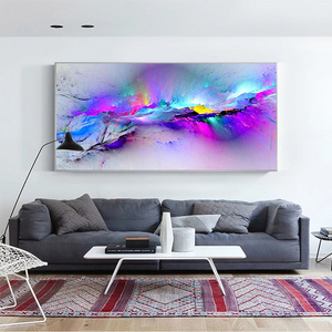 Abstract art canvas prints colorful cloud wall paintings canvas art wall decor