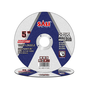 SALI 5Inch Sharp And Durable Abrasive Tools Stainless Steel Cutting Disc For Metal