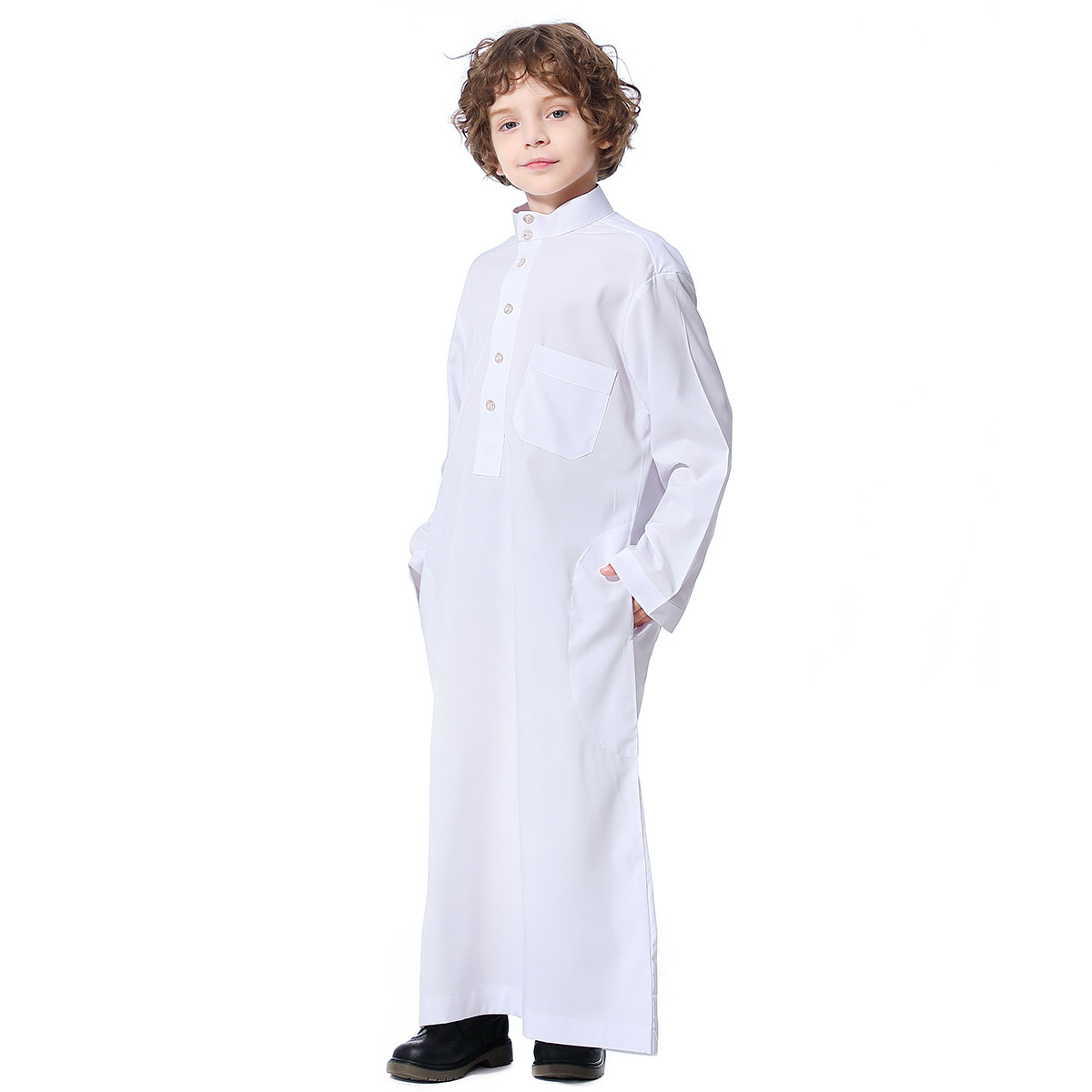 Wholesale Traditional Islamic Thobe For Children Middle East  Al Daffah Thobe Moroccan Jubba Boys Thobe