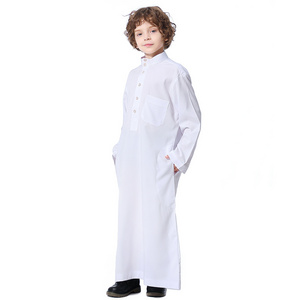 Wholesale Traditional Islamic Thobe For Children Middle East  Al Daffah Thobe Moroccan Jubba Boys Thobe