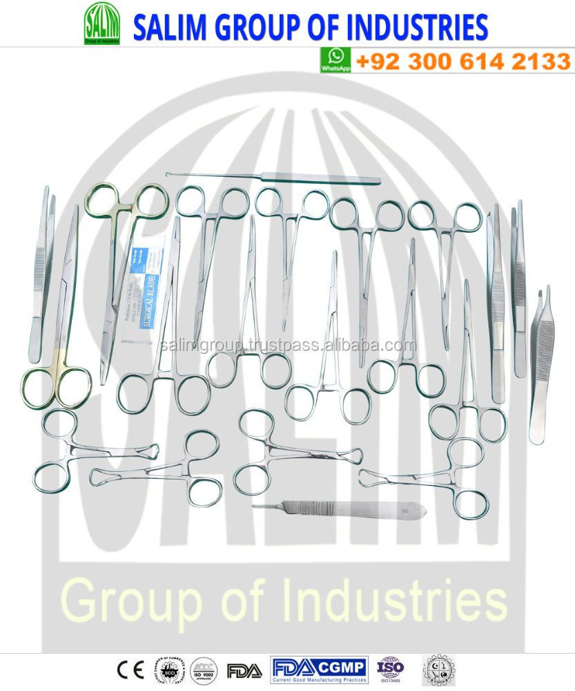 Bandage Scissor,Pinwheel, Forceps,Towel Forceps and Sponge Forceps