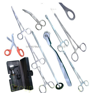 Bandage Scissor,Pinwheel, Forceps,Towel Forceps and Sponge Forceps