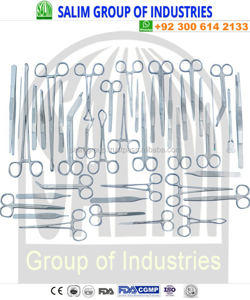 Bandage Scissor,Pinwheel, Forceps,Towel Forceps and Sponge Forceps