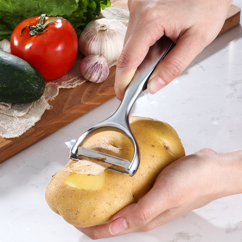 Vegetable, Apple Peelers for kitchen, Fruit, Carrot, Veggie, Potatoes Peeler, Y-Shaped Stainless Steel Peelers