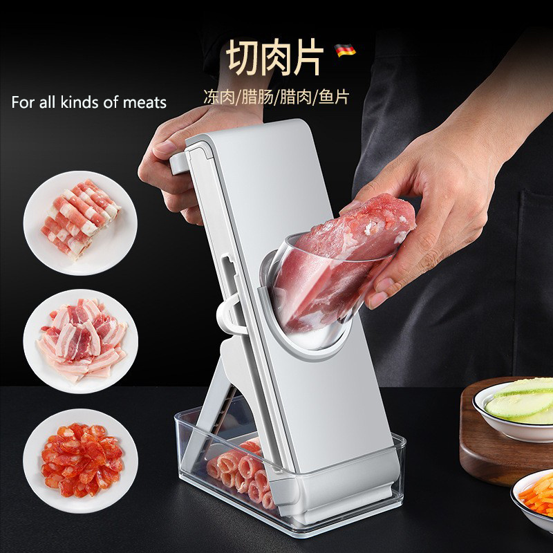 2022 Kitchen Manual  Vegetable Chopper Slicer for Potato, tomato and Onion, Carrot Julienne and Chopper for Vegetables