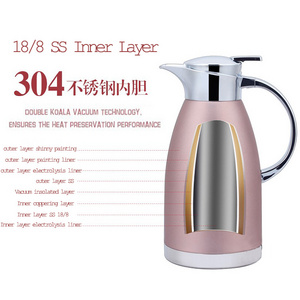 Coffee Carafe 60 OZ Thermos Coffee Kettle Household Bottle Insulated Double Walled Vacuum Kettle