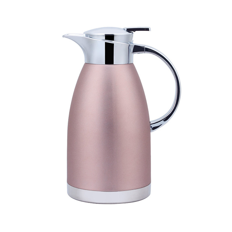 Coffee Carafe 60 OZ Thermos Coffee Kettle Household Bottle Insulated Double Walled Vacuum Kettle