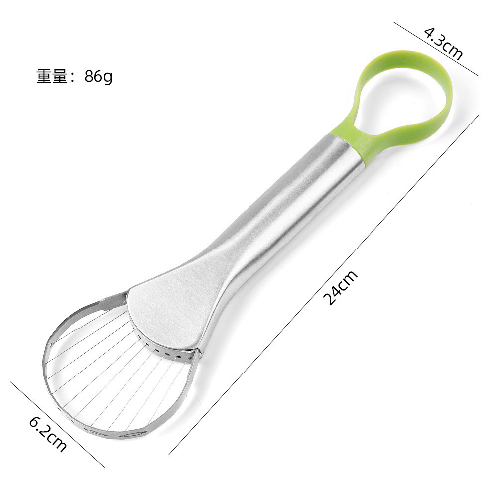 2023 New Stainless Steel Avocado Slicer 3-in-1 avocado slicer Kitchen Tools Promotion