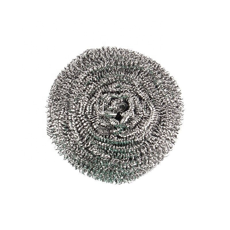 2023 Stainless Steel Wire Brushes Ball Cleaning Household Kitchen Dishwasher Wire Brush Cleaning Ball Sticky