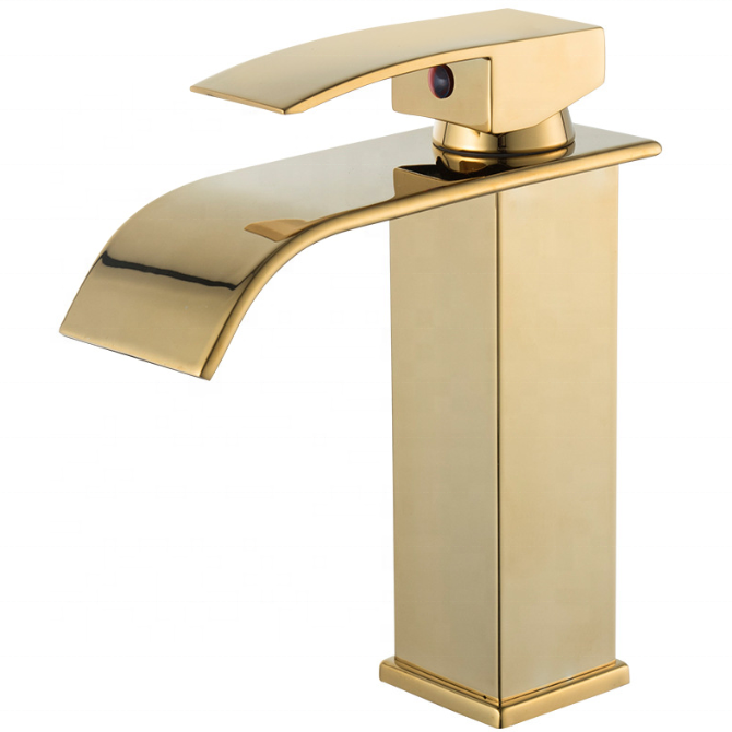 Modern Luxury Bathroom Faucet Mixer Makeup Table Black Copper High Quality Wash Basin Sink Faucet Bathroom Faucet