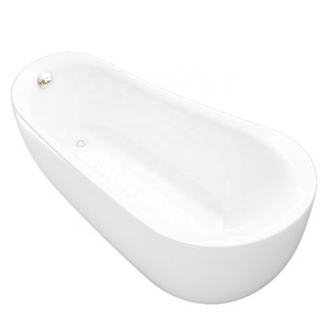 Hot Selling Indoor  Alone Whirlpool Acrylic Spa Hot Tub with  backrestTub Hydro Massage Bathtub