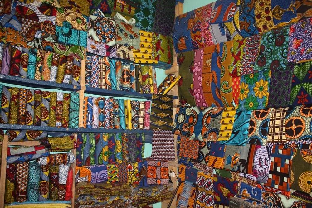 African Cotton Printed Fabric Khanga Kitenge