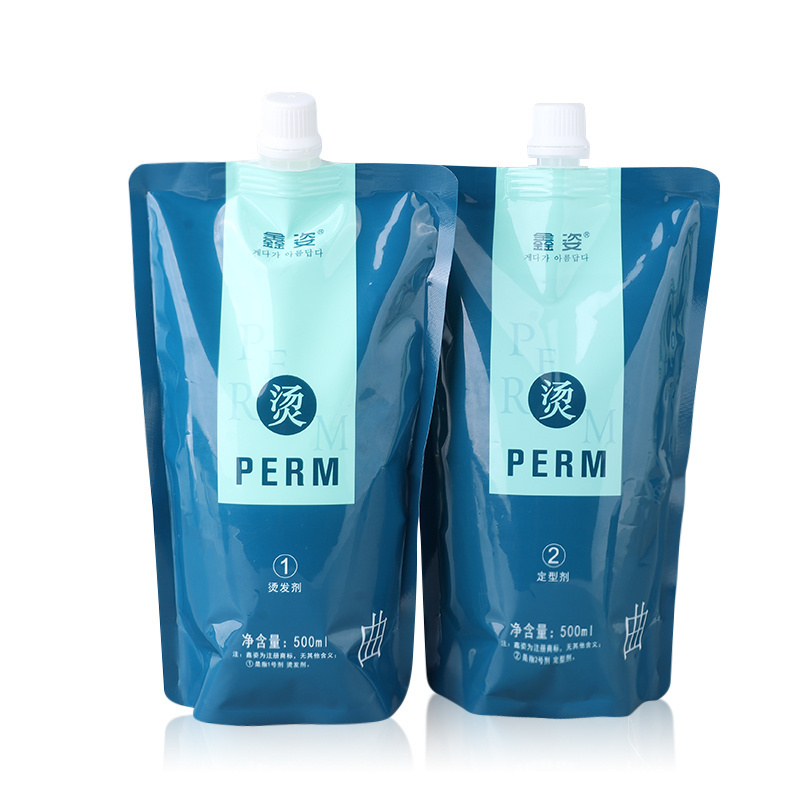 Salon-Specific Ion Perm Lotion Direct Hair Styling Agent for Straightening Perm Solution Ceramic Perm Cream