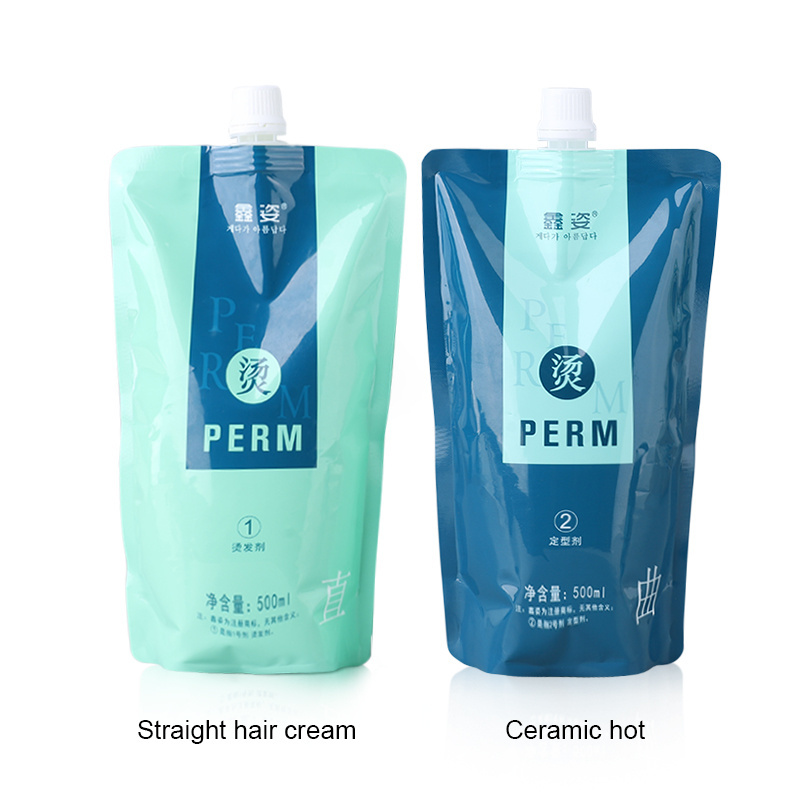 Salon-Specific Ion Perm Lotion Direct Hair Styling Agent for Straightening Perm Solution Ceramic Perm Cream