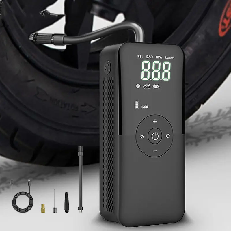 Air Compressor Digital Tire Inflator Wireless Car Tire Accessories 20 L /min Portable and Multi-functional Tire Inflators