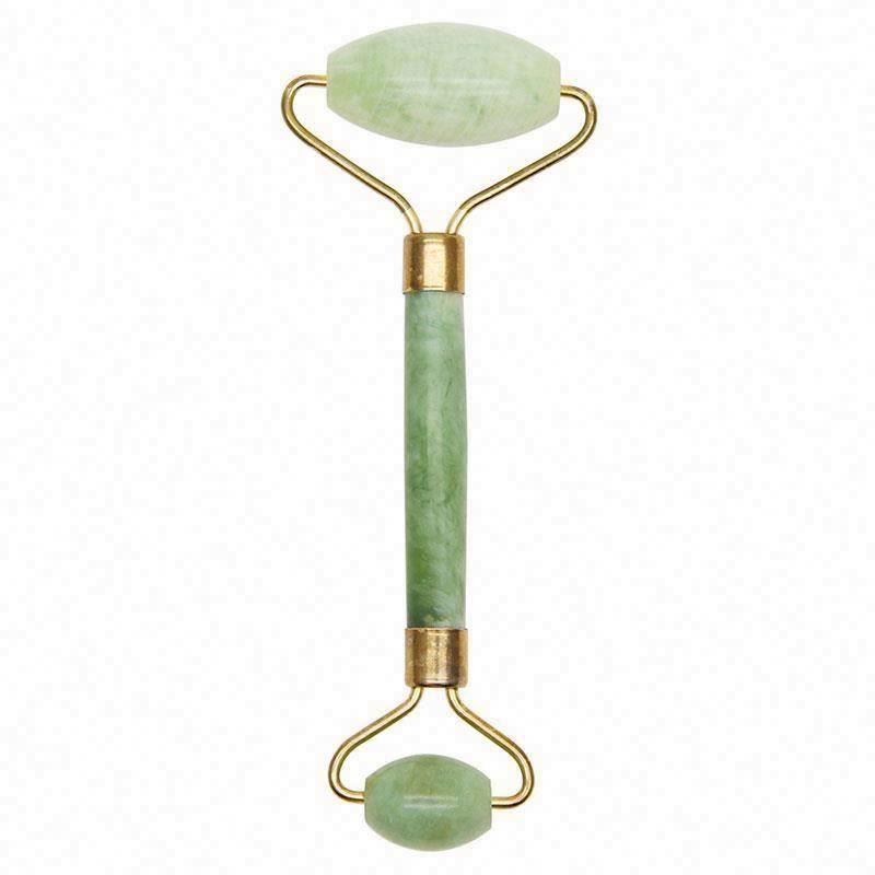 Private Label Custom Logo Guasha Stone Jade Roller for Face Beauty Boards Gua Sha Jade Roller