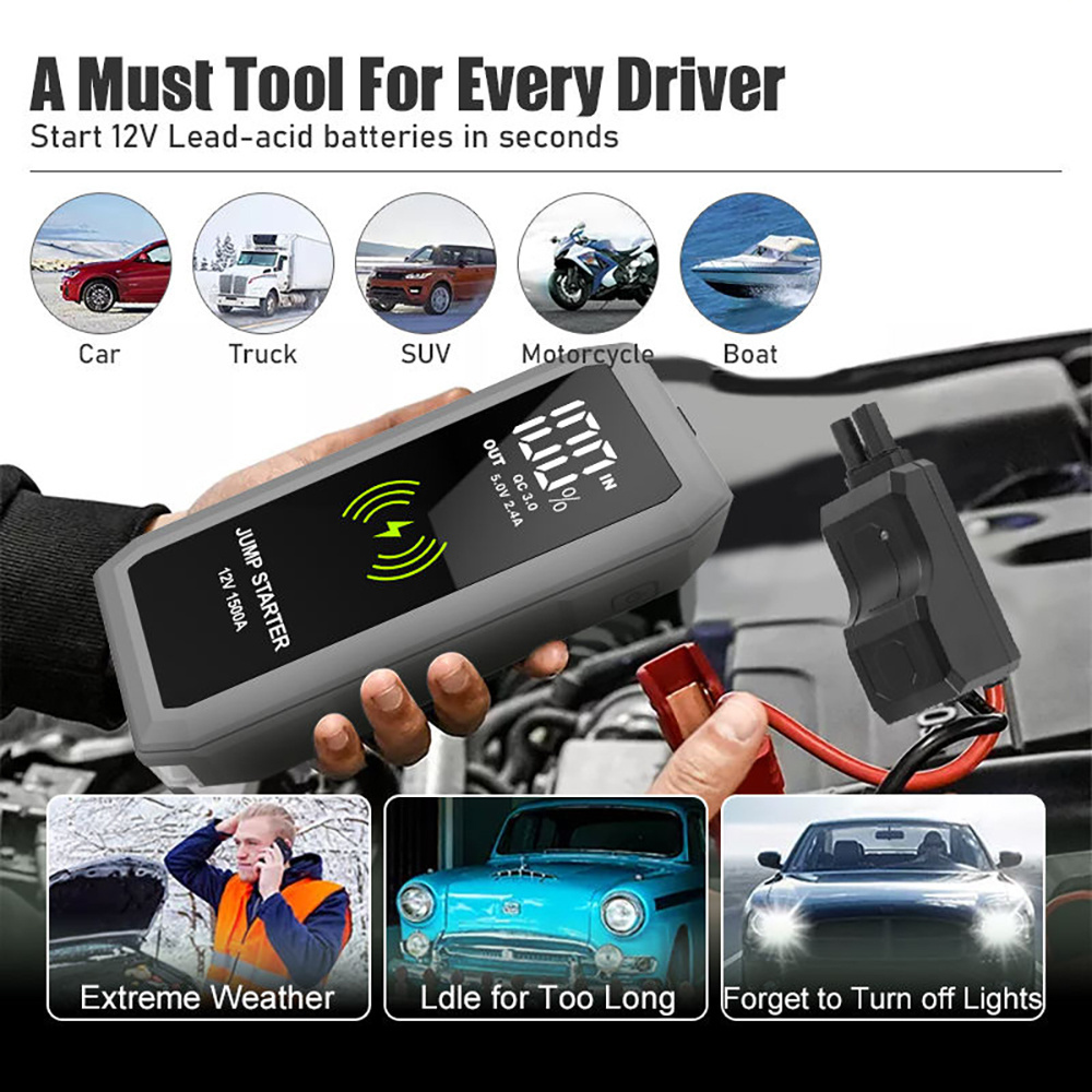 12v 16800mAh Energizer Multi-Function Jump Starter Power Bank Battery for Car Charger / Powerbank Portable Car Jump Starter