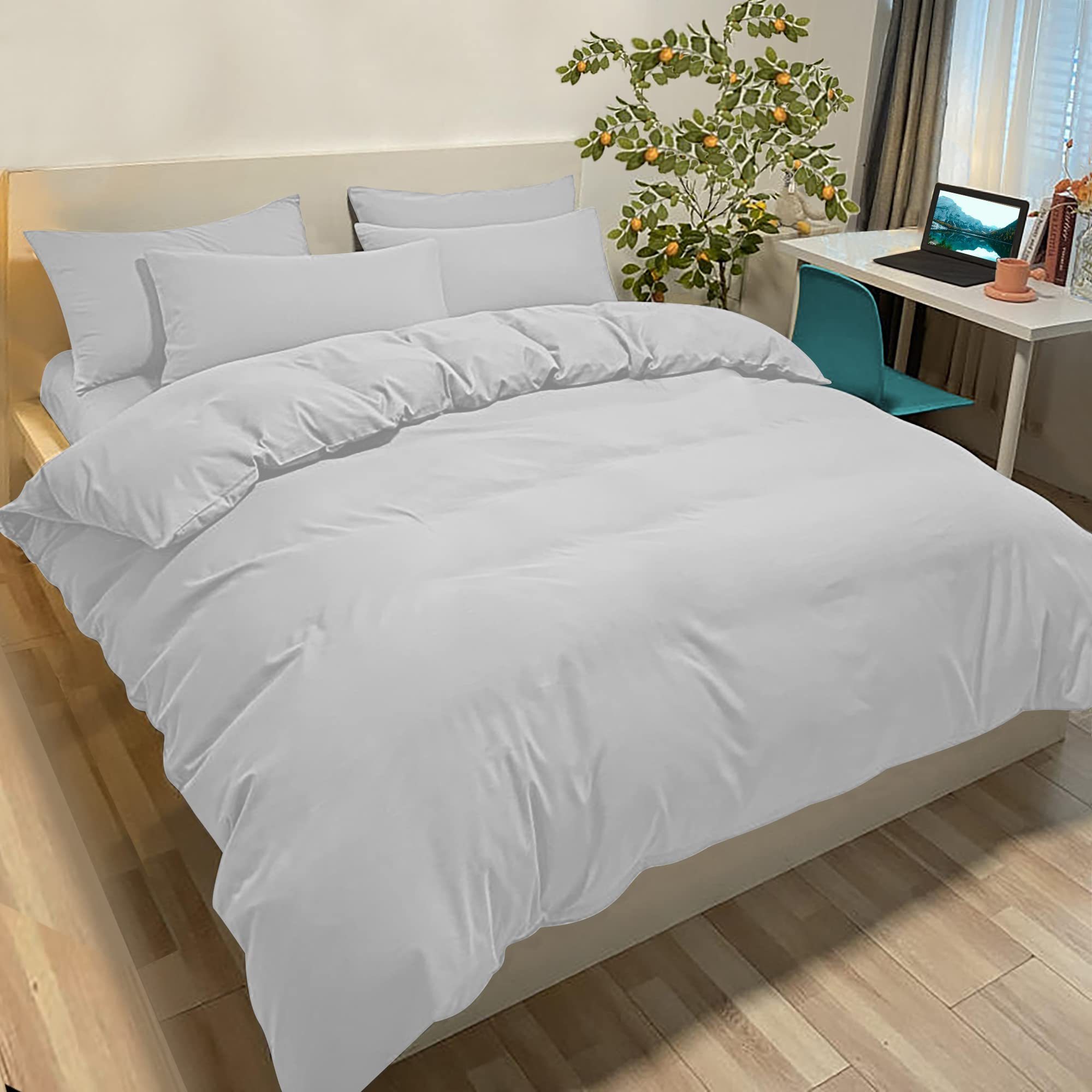 Premium 80gsm Brushed Polyester Bedding Set - Elevate Your Bedroom and Hotel Linens.