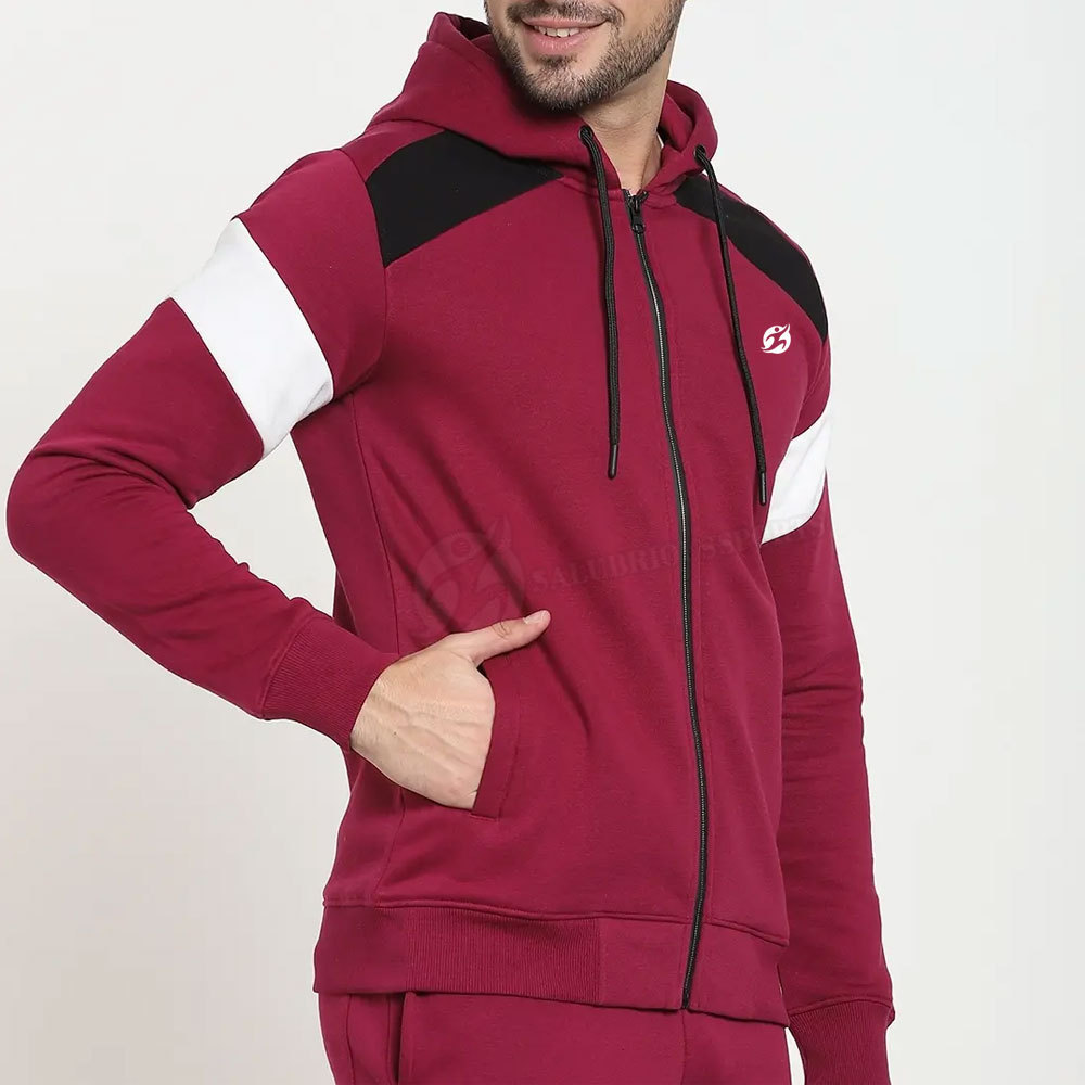 High Quality Street Wear Over Size Wholesale Hoodie Fashion Clothing Man Blank Zipper Hoodies