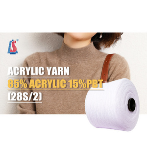 Wholesale Multi Colour 28S/2 85%Acrylic 15%Polyester Direct Selling Acrylic Yarn