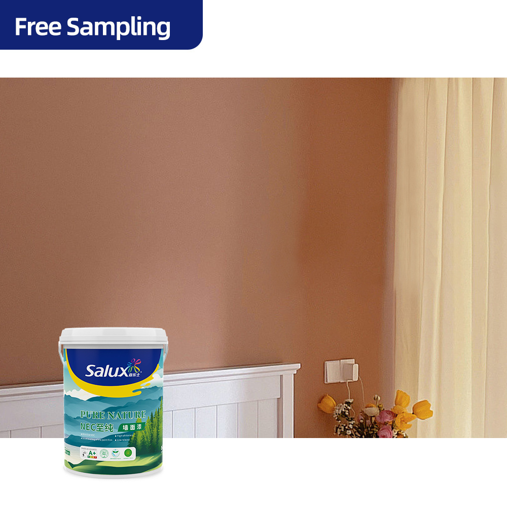 Exw Paint Promo Scratch Resistant Self Cleaning Nanotechnology Interior Latex Wall Paint For Bedroom