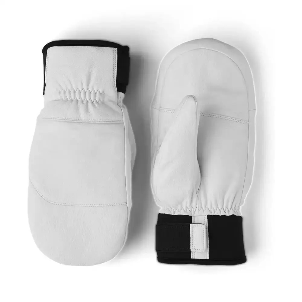 Custom Cold Weather 3M Thermal Windproof Waterproof Reinforced Patch Leather Mittens Glove For Unisex