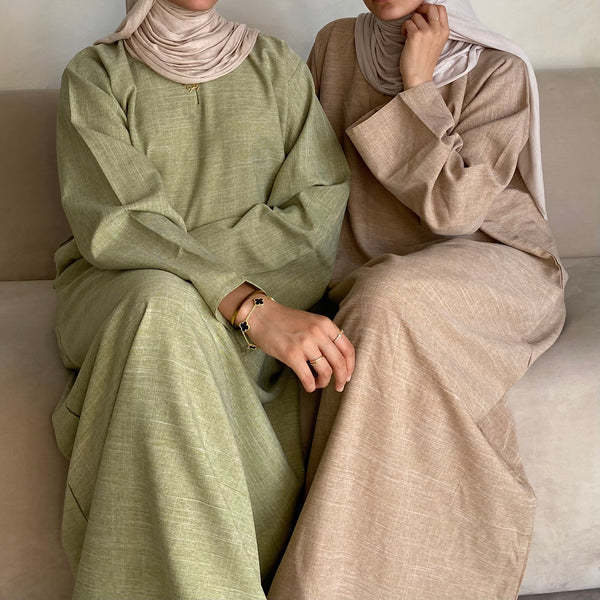 Muslim Women'S Worship Dress Tracksuit Muslim Suit Middle Eastern Abaya Women'S Dress