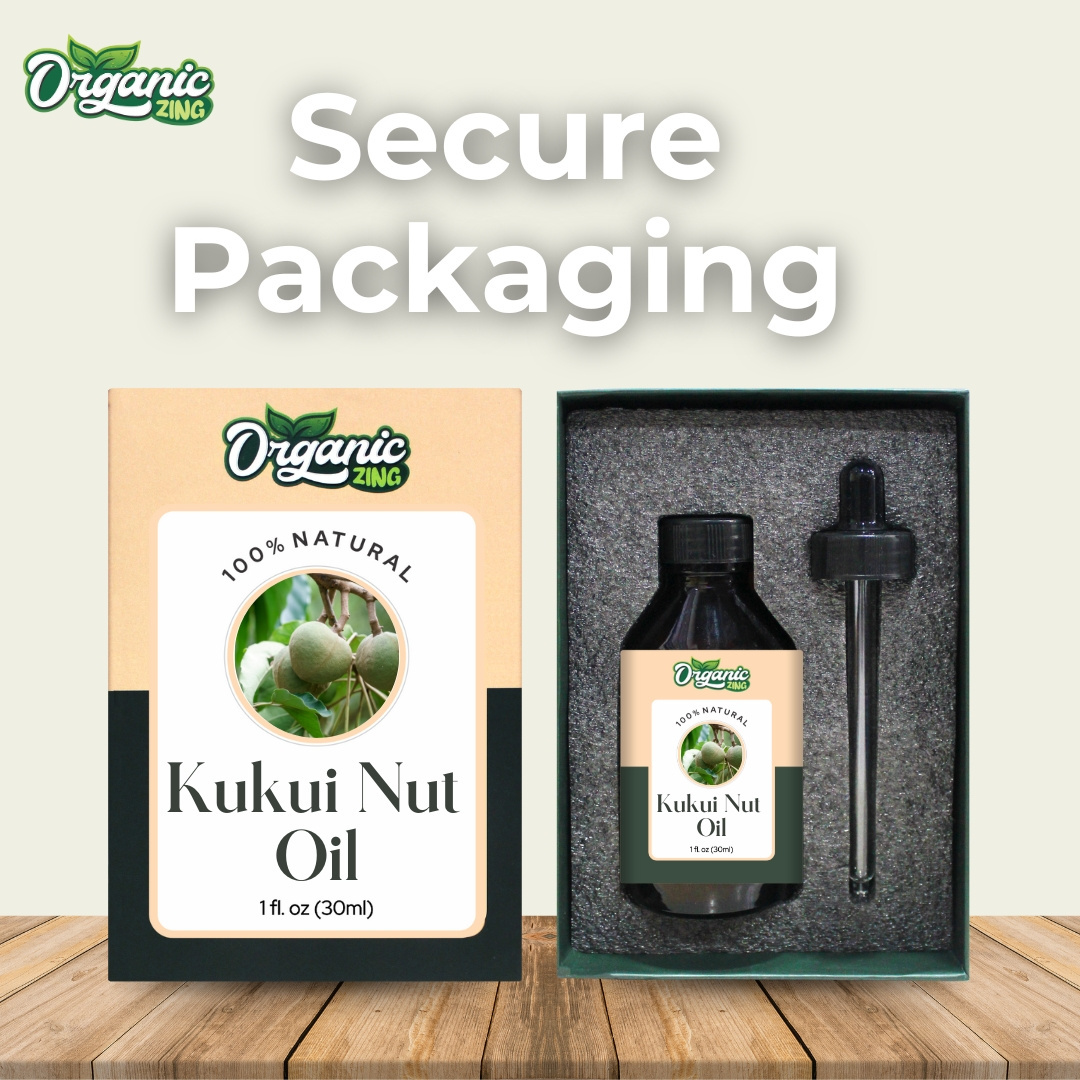 Organic Zing Kukui Nut Oil 100% Pure And Natural Lowest Price Customized Packaging Available