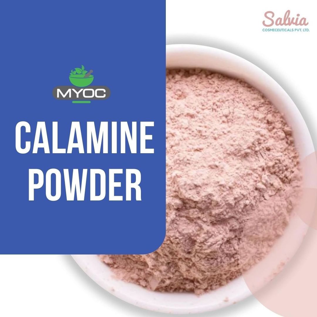 Myoc Calamine powder, Cosmetic Grade Raw material, Bulk Quantity, Available in all the sizes