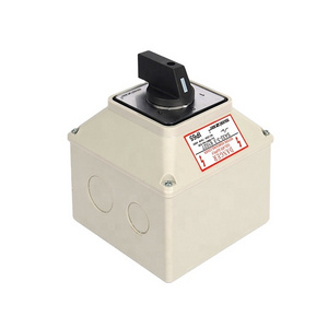 Salzer SA32 32A 1-0-2 3P AC Disconnect Switch with waterproof box IP65 (TUV, CE and CB Approved)