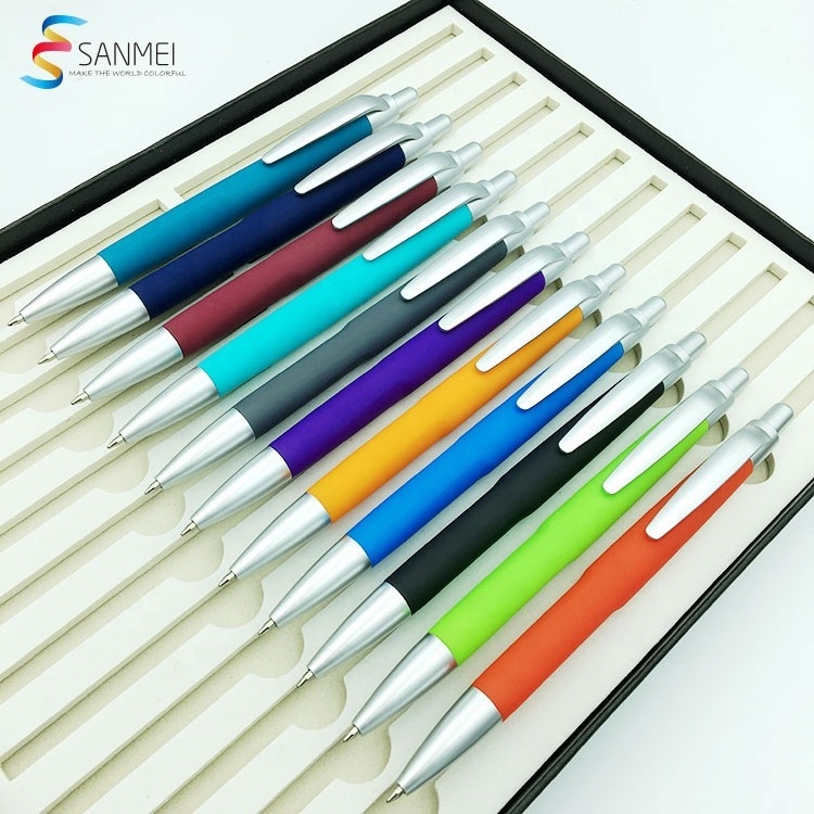 Promotional stylo publicitaire customized ball point pen logo printed ballpen