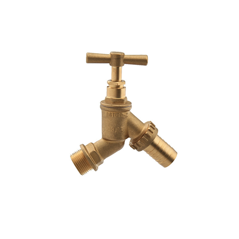 SAM-UK Wholesale high quality anti-corrosion External thread hose tap 1/2 angle 600 wog brass faucet ball valve