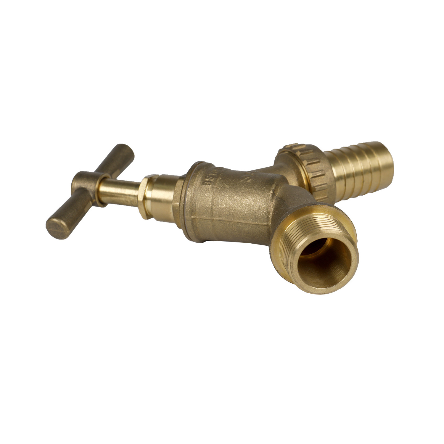 SAM-UK Wholesale high quality anti-corrosion External thread hose tap 1/2 angle 600 wog brass faucet ball valve