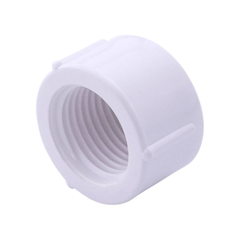 High quality low price pvc pipe sch 40 female threaded end cap plastic pipes and fittings