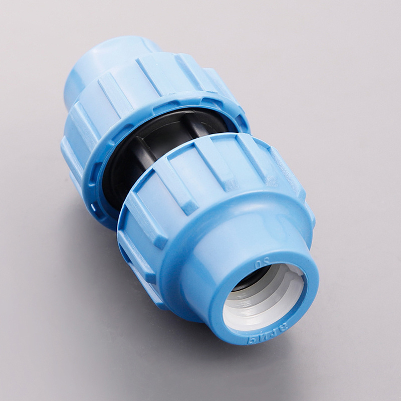 pp/pe Agriculture Irrigation garden compression fittings 20-110mm hdpe elbow 90 water pipe connector