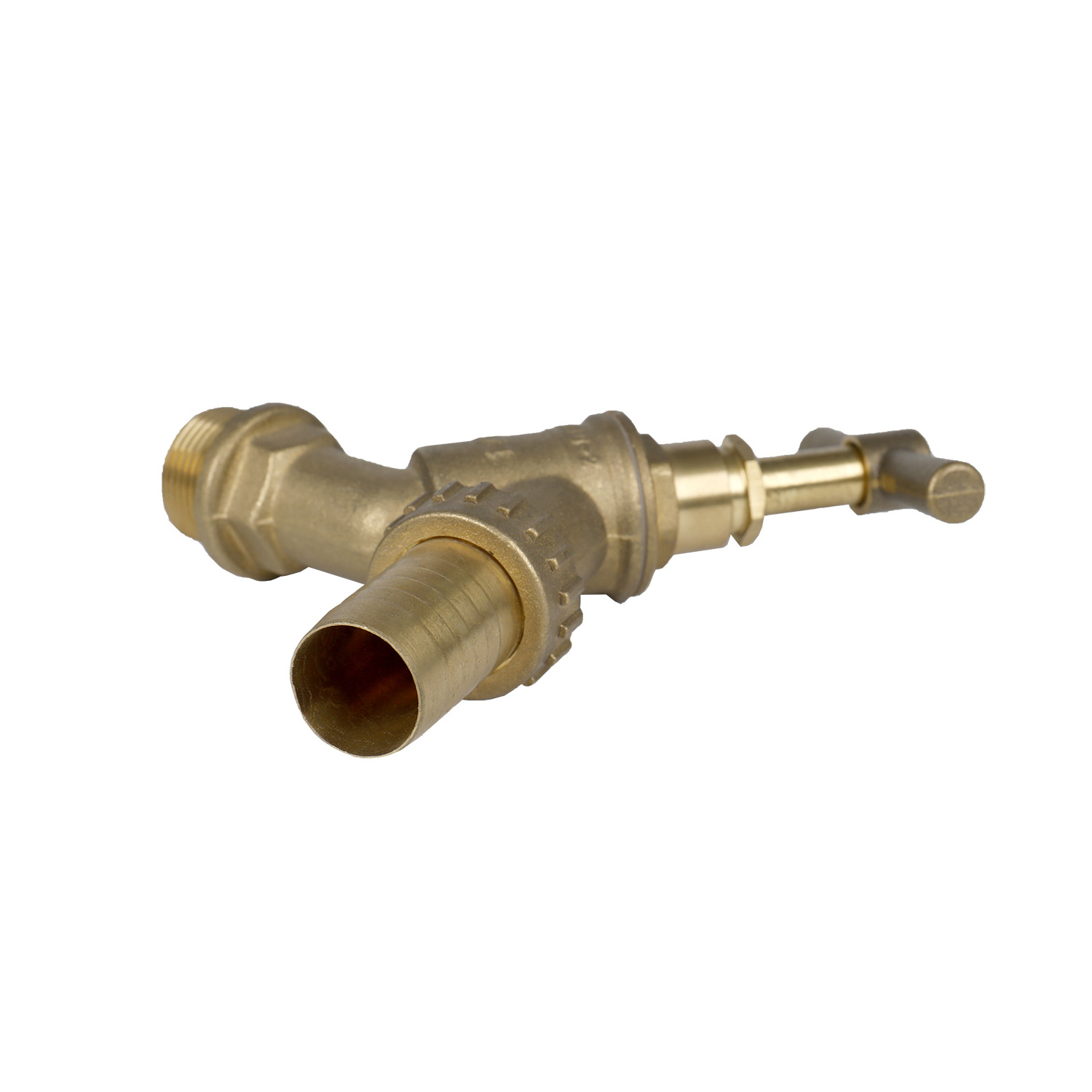 SAM-UK Wholesale high quality anti-corrosion External thread hose tap brass safety water stop valves