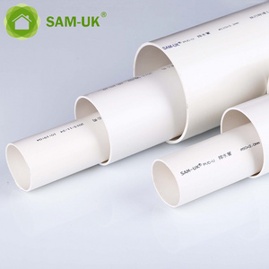 China 110mm 160Mm 600Mm 630mm 1 2 4 Inch Diameter Pvc Water Pipe Supply 50 mm 75mm pvc drainage water pipe