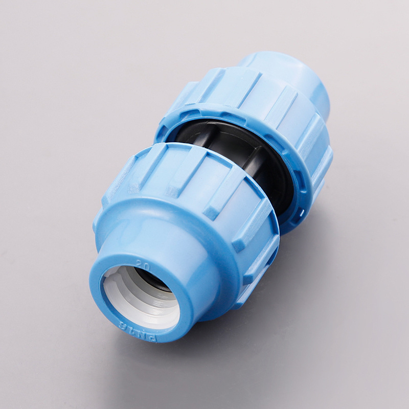 pp/pe Agriculture Irrigation garden compression fittings 20-110mm hdpe elbow 90 water pipe connector