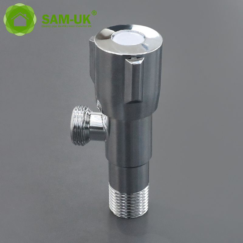 SAM-UK stainless stop two way y type marine watermark regulating square male female angle valve