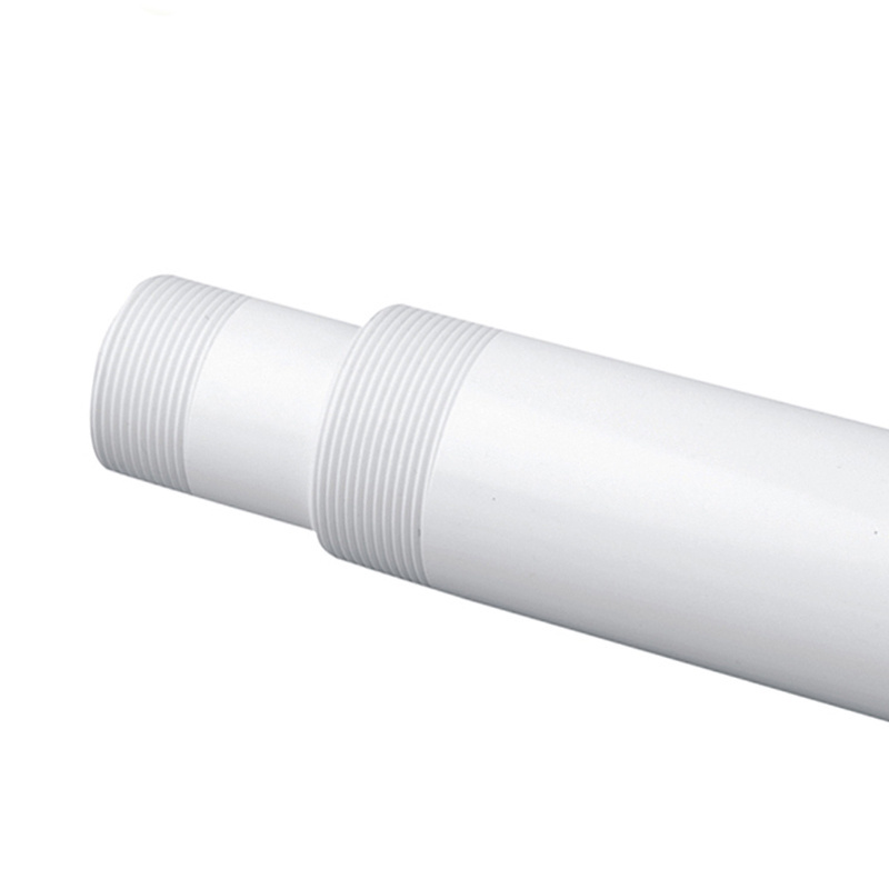 Manufacturer Hot Sales 1/2Inch-4Inch Sch40 80 PVC Threaded Water Pipe pvc polypropylene pipe 1/2