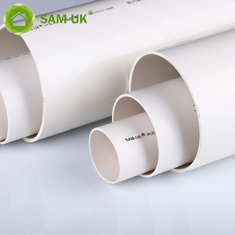 China 110mm 160Mm 600Mm 630mm 1 2 4 Inch Diameter Pvc Water Pipe Supply 50 mm 75mm pvc drainage water pipe